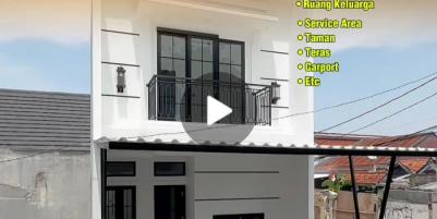 Townhouse Ceger Cipayung Jakarta Timur 5menit pintu tol 