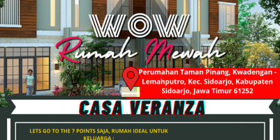 PAMERAN PERUMAHAN di Sidoarjo, Perumahan Lokasi Strategis Dekat Sun City Sidoarjo, WA 0895 - 6198 - 50700