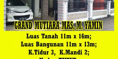 Rumah Grand Mutiara Mas, M. Yamin, Pontianak, Kalimantan Barat