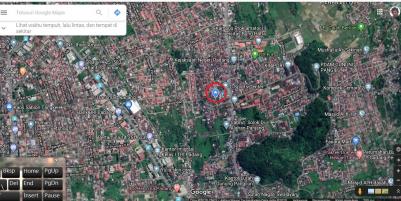 Tanah 121 m2 plus rumah kayu