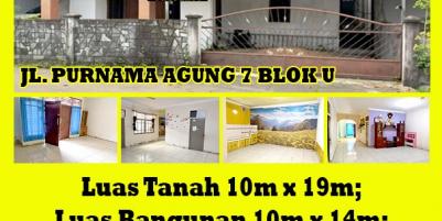 Rumah Purnama Agung 7 Blok U, Pontianak, Kalimantan Barat
