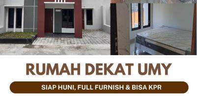RUMAH  FULL FURNISH DEKAT UMY