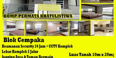 Rumah Permata Khatulistiwa, Blok Cempaka, Pontianak, Kalimantan Barat