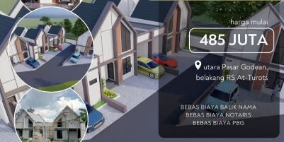 RUMAH SKANDINAVIAN DEKAT PASAR GODEAN HARGA MULAI 490 JUTA BISA KPR SYARIAH