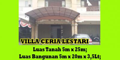 Ruko Villa Ceria Lestari, Pontianak, Kalimantan Barat