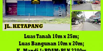 Ruko Jl. Ketapang, Pontianak, Kalimantan Barat