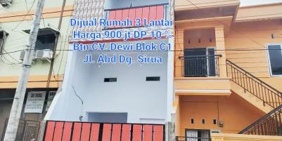 Rumah Dijual Dekat Mall Panakkukang, Mall Nipah, Makassar Town Square, Universitas Hasanuddin, RS Ibnu Sina