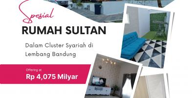 Rumah Sultan Dalam Cluster Islami Suasana Villa