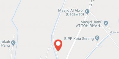 Dijual Sawah 2057 m² Rp 541 juta, pinggir sungai Kalipangpang, JL Sawah  Luhur SERANG 08128138238