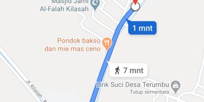 Tanah 2728 m² Rp 1 juta/m² (sudah termasuk biaya surat2 & Pematangan Lahan) Dapat dibeli sebagian 08128138238