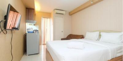 Sewa Apartemen Kalibata City 1BR Tower Raffles Lt.19 Full Furnished View Tennis Court