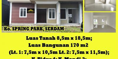 Rumah Spring Park, Serdam, Pontianak, Kalimantan Barat