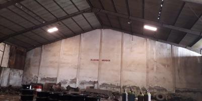 Dijual Gudang dan lahan Raya Margomulyo