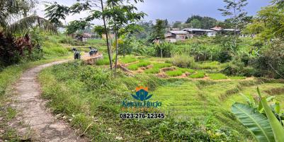Tanah 781m² Dekat Sungai Pegunungan Karangpandan