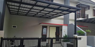 Rumah Baru Minimalis Semi Furnished Di Perumahan Wisma Bungurasih (Belakang SMAN 15)