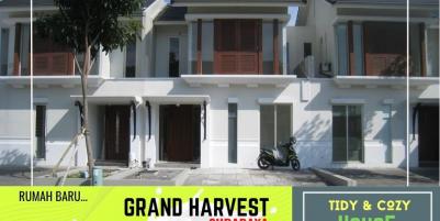 Rumah Baru Gress Full Renov, Grand Harvest Belvoir, Wiyung, Surabaya.