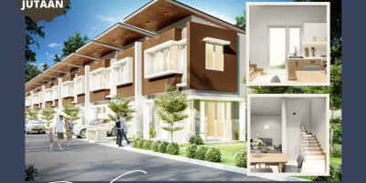 Rumah Dua Lantai Cluster Cantik Strategis Dekat Bandara Internasional Soekarno Hatta Tangerang