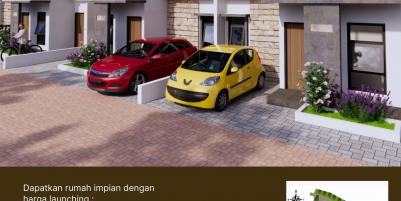 DESIGN KEKINIAN 3 KAMAR TIDUR DI MLATI SLEMAN CUMA 485 JUTA