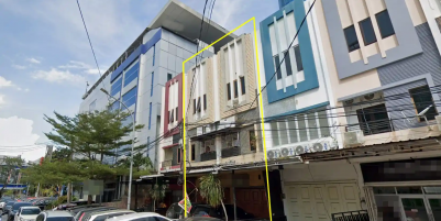 Dijual 2 Ruko Gandeng 4 Lantai di Kunjung Mae, Makassar