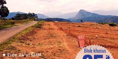 Di jual kavling murah di bogor timur view pegunungan 