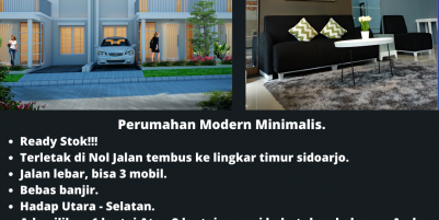 RUMAH LANTAI 2 di SIDOARJO..!! Developer Perumahan Sidoarjo, Foto Rumah Perumahan Sidoarjo, WA 0895 - 1533 - 6111
