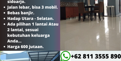 RUMAH MURAH LANTAI 2 di SIDOARJO..!! Perumahan Yang Ada Di Sidoarjo, Alamat Perumahan Sidoarjo, WA 0895 - 1533 - 6111