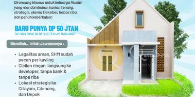 Rumah readystok Cluster strategis Citayam Bogor Depok