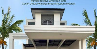 Rumah american Classic di Pondok Gede Bekasi 