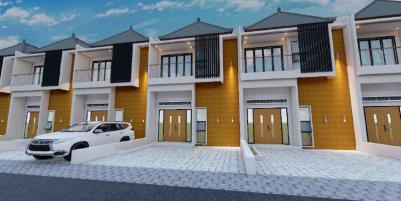 Rumah mewah 2 lt, dl cluster di rtm kelapa dua depok