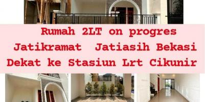 Rumah 2lantai Jatikramat Jatiasih Bekasi dekat Lrt Cikunir