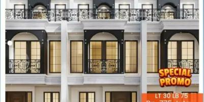 Rumah 2,5LT plus rooftop di Kebagusan Pasar Minggu Jakarta Selata