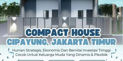 Rumah 2LT akses dekat tol Setu Cipayung Jakarta Timur 