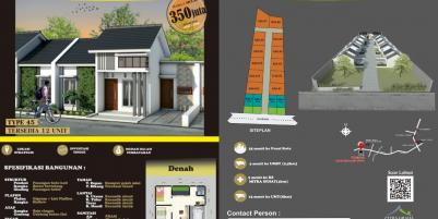 Tanah 103m² sangat lega hanya 400jutaan