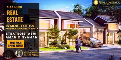 Rumah Cantik Strategis Dekat Bandara Internasional Soekarno Hatta Tangerang