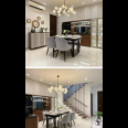 Rumah Furnished Mewah Di Perumahan Elite Graha Natura Surabaya Barat