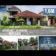 Rumah di Arjosari, Blimbing, Malang ~ 6 Kamar, Sertifikat Hak Milik.