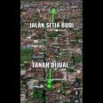 Dijual tanah luas 671 meter gratis rumah jalan sei asahan daerah medan baru sumatera utara