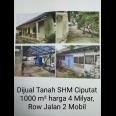 Dijual Tanah 1000 M² Ciputat Tangerang