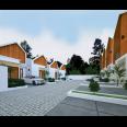 Rumah 2 lt harga 1lt di teras cimanggis , konsep scandinavian