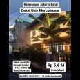 Dijual cepat BU rumah 2lantai Kembangan Jakarta Barat dekat Univ Mercubuana
