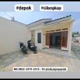 Rumah baru readystok Cilangkap Tapos Depok dekat jalan raya bogor 