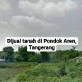 Butuh Uang Jual Cepat!! Tanah Murah Harga Miring Pondok Aren Tangsel Bisa Negoo!