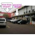 KIOS MURAH PASAR SEGAR CINERE, DEPOK