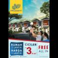 RUMAH 2 LANTAI, HARGA 1 LANTAI - UANG MUKA NOL