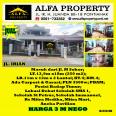 Dijual Rumah Jalan Irian Kota Pontianak