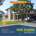 Rumah Modern Lux Royal Residence Crown Hill Surabaya. 