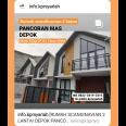 Rumah scandinavian 2lantai Pancoran Mas Depok 