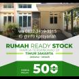 Rumah Jatiasih Bekasi readystok di timur Jakarta 