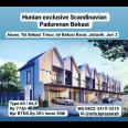 Hunian exclusive scandinavian Rumah Allea Mustikajaya Bekasi 