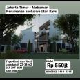 Cluster exclusive Utan Kayu Matraman Jakarta Timur 